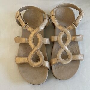 Vionic Jodie Sandals Womens Beige Size 7 Outdoor Beach Orthotic Rest Adjustable‎